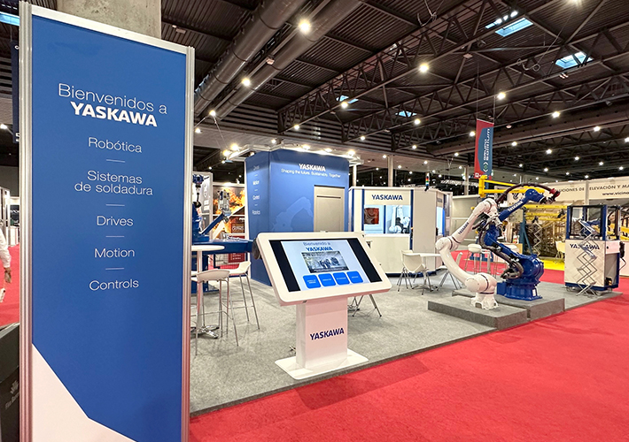 foto Yaskawa Ibérica protagoniza MetalBarcelona 2023 con sus soluciones de robótica y automatización.